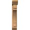 Ekena Millwork Merced Slat Smooth Bracket w/ Offset Brace, Western Red Cedar, 7 1/2"W x 36"D x 44"H BKT0806X36X44MRC06SWR - alternate 4